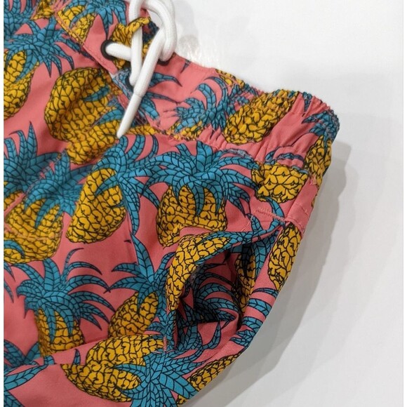 Sovereign Code Swim Trunks Suit Board Shorts Pink Pineapple Boys Size 2T - Picture 2 of 5